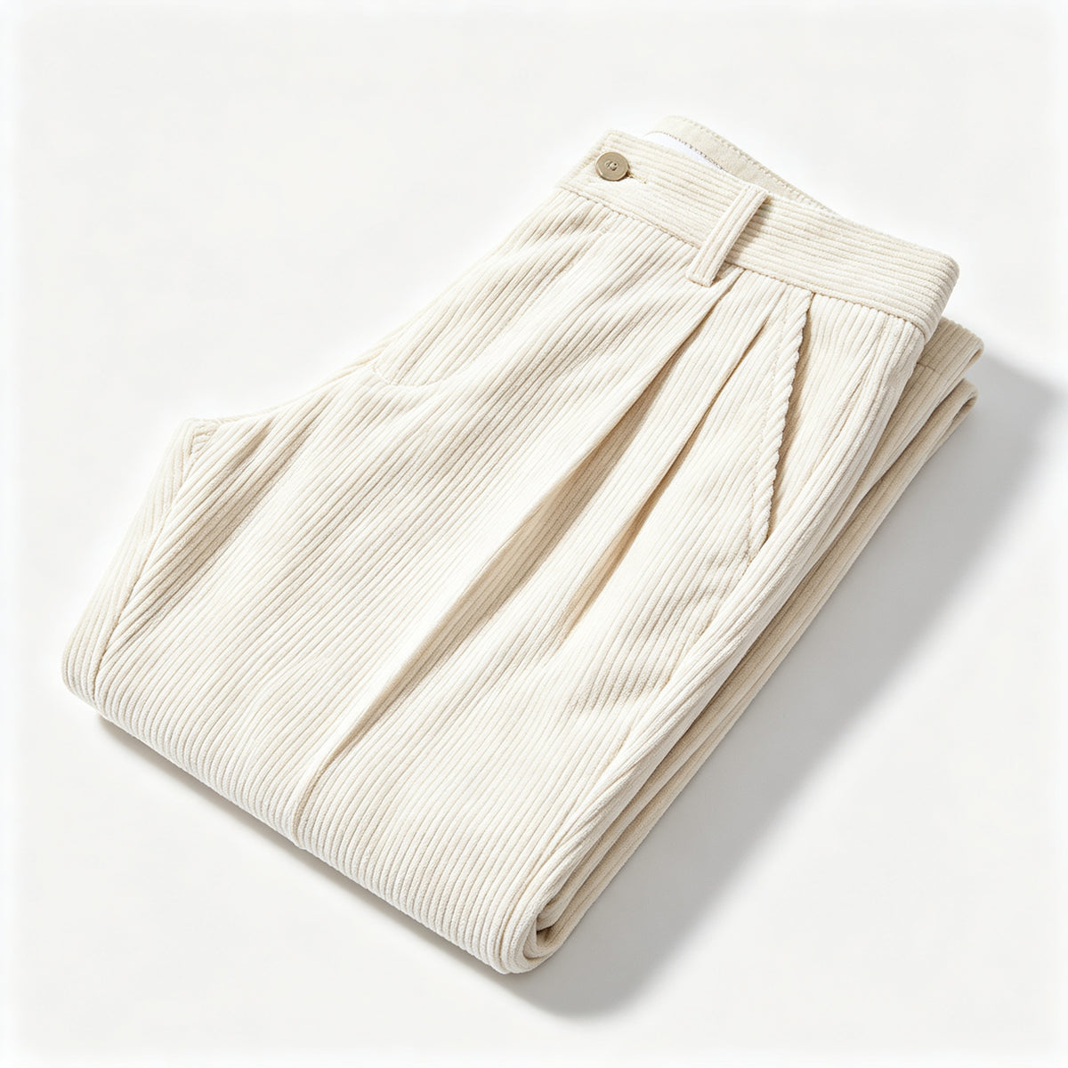 🔥 Today Only — 50% OFF! 🍂 Men's Vintage Corduroy Pleated Straight-Leg Pants 👖✨